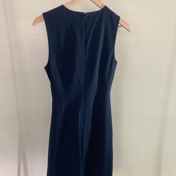 Theory Jorianna navy sleeveless dress - Picture 4 of 7